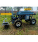 MEVA Electric Vehicle + Mini Tiller Attachment + Sprayer Attachment